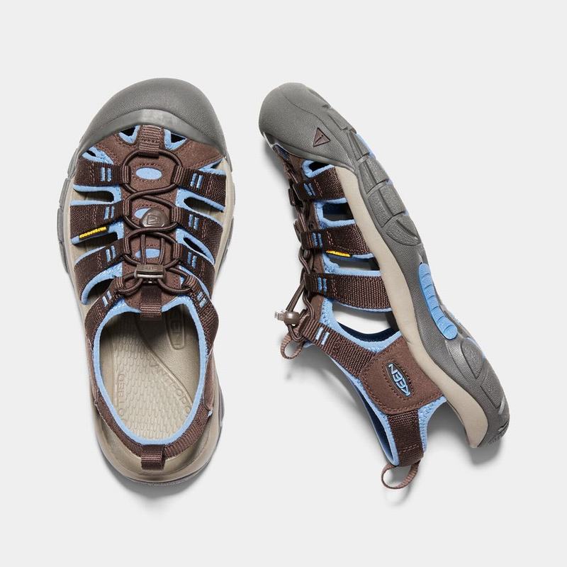 Keen Newport H2 - Kadın Trekking Sandalet - Kahverengi/Lavanta - Turkey (037286RWU)